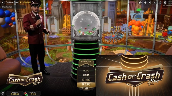 Cash or Crash – เกมคาสิโนออนไลน์ที่ดึงดูดลูกค้าจากเจ้ามือรับแทงที่มีชื่อเสียง