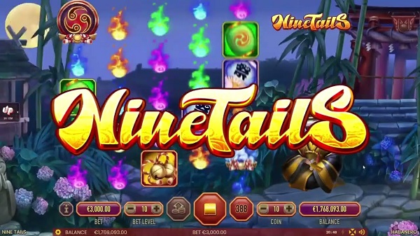 Nine Tails – เกมสล็อตที่ได้แรงบันดาลใจจาก Anime