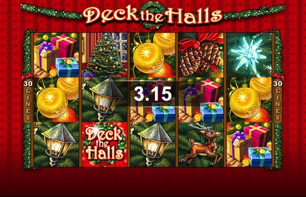 Deck the Halls – เกมสล็อตที่มีบรรยากาศคริสต์มาส