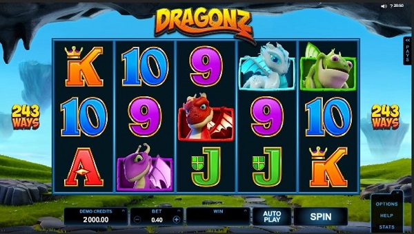 Dragonz - สัมผัสสล็อตด้วยความสามารถในการเรียกใช้ฟีเจอร์การบินของ Dragon