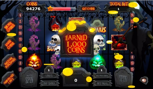 สัมผัสความรู้สึกสยองขวัญจากเกมสล็อต Helloween