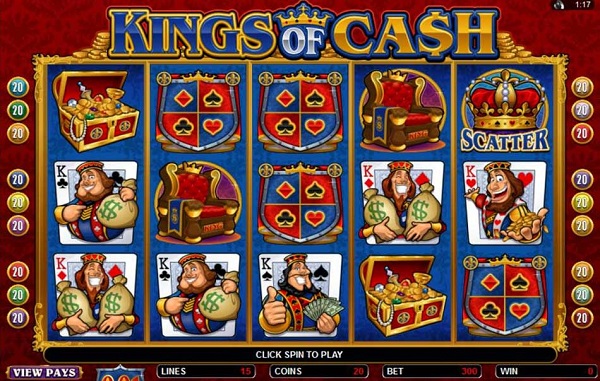 เกมคาสิโน Kings of Cash: ค้นหาราชาแห่งสำรับ