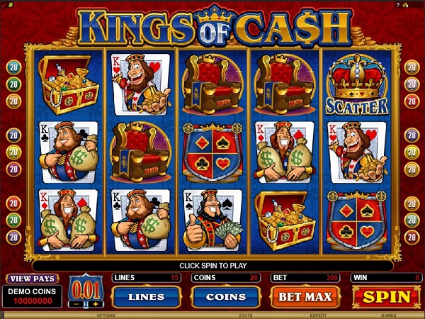 เกมคาสิโน Kings of Cash: ค้นหาราชาแห่งสำรับ