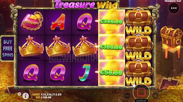 เกมสล็อต Treasure Wild – ค้นพบสมบัติของราชวงศ์