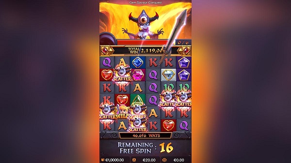 Gem Savior Conquest – ปราบแม่มดและรับรางวัลมากมายจากเกมสล็อต
