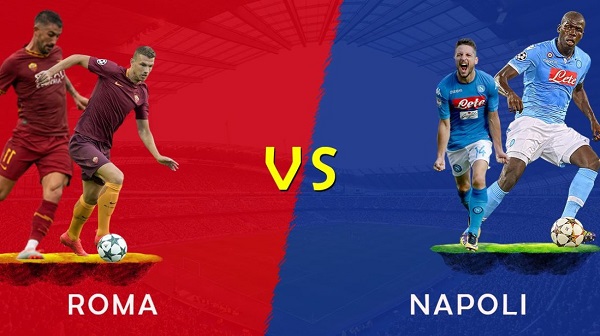 เดิมพัน AS Roma vs Napoli, 01h45 วันที่ 24/10