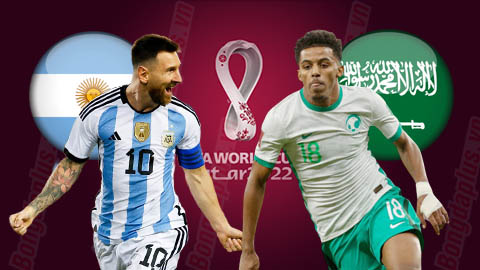 การเดิมพัน Argentina vs Saudi Arabia, 17:00 วันที่ 22/11