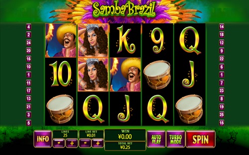 Samba Brazil - Exciting slot game inspired by Samba dance