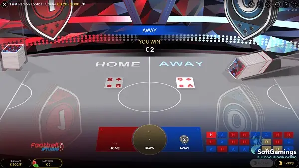 Soccer Studio Instructions – The combination of soccer and casino
