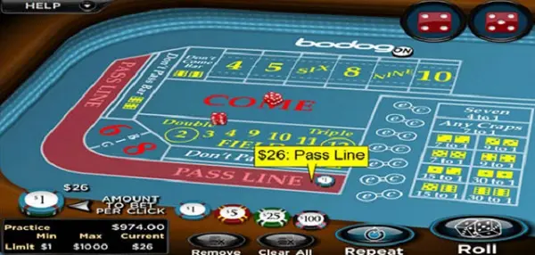 How to play Craps game step by step to become a dice rolling expert
