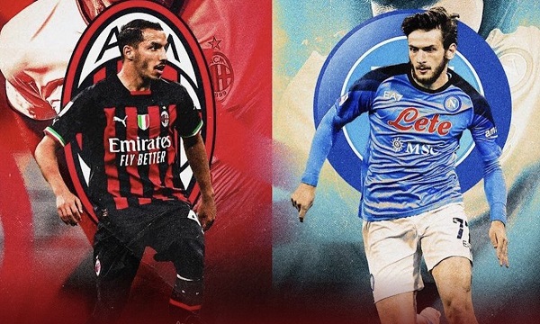 ตรวจสอบอัตราต่อรอง AC Milan vs Napoli เวลา 02:45 น. วันที่ 30 ตุลาคม