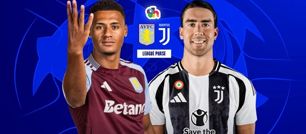 ตรวจสอบอัตราต่อรอง Aston Villa vs Juventus เวลา 03:00 น. วันที่ 28 พฤศจิกายน