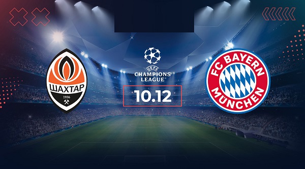 ตรวจสอบอัตราต่อรอง Shakhtar Donetsk vs Bayern เวลา 03:00 น. ของวันที่ 11 ธันวาคม